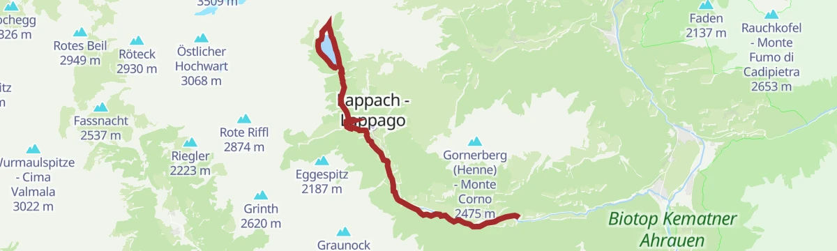 Route map: Trail "Power of Water"